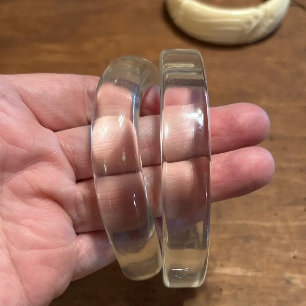 Set of 8 vintage bangles at - Picture 7 of 12